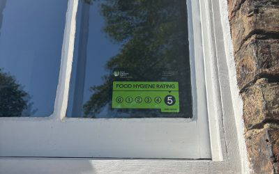 ⭐ We’ve Scored the Top Food Hygiene Rating – A Perfect 5! 🏆