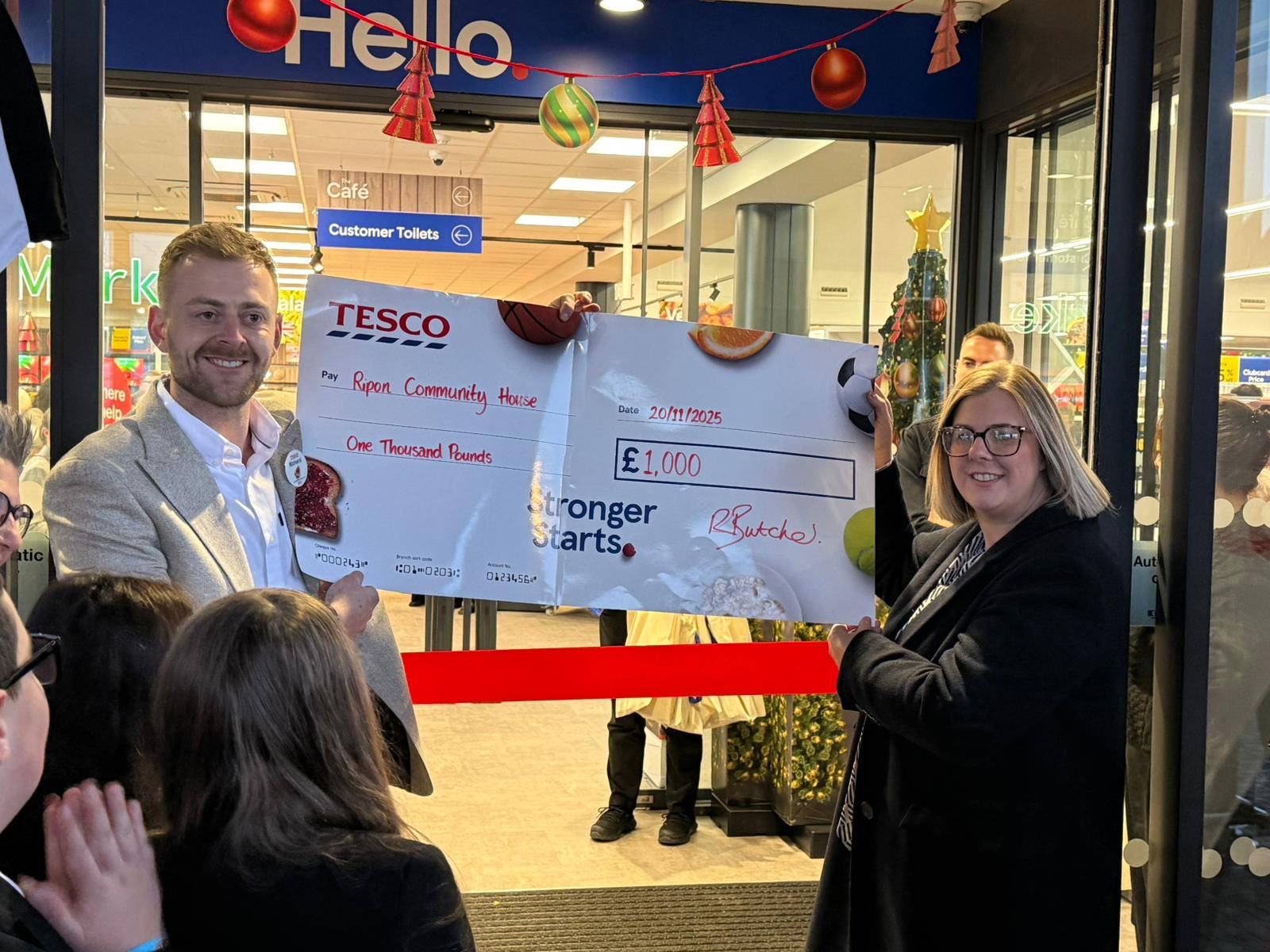 💙A Heartfelt Thank You to Tesco Ripon💙