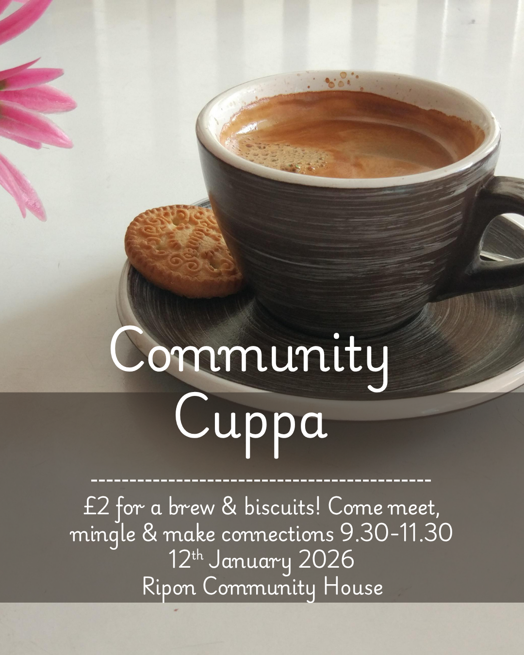 Exciting News – Community Cuppa Launching 12th January 2026 ☕💛